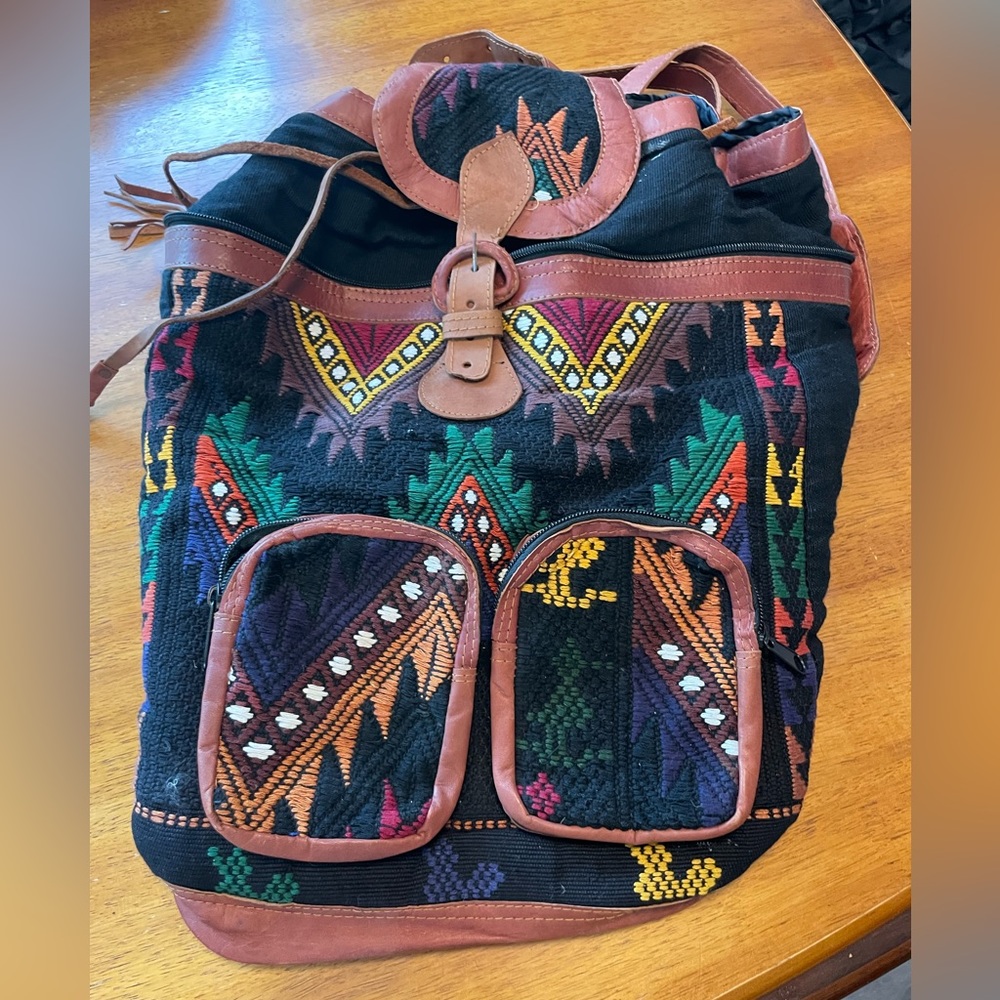 Big hand made hippy bag